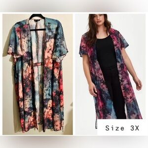 Torrid Chiffon Kimono